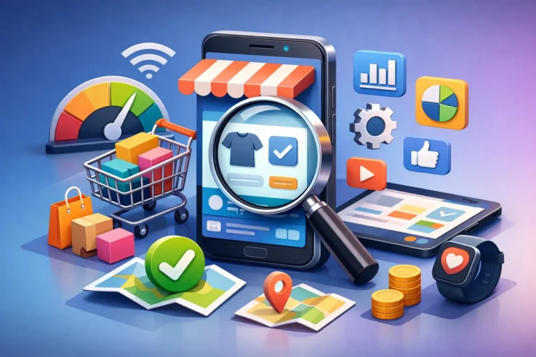 Webshop mobil optimalizálás ellenőrzése