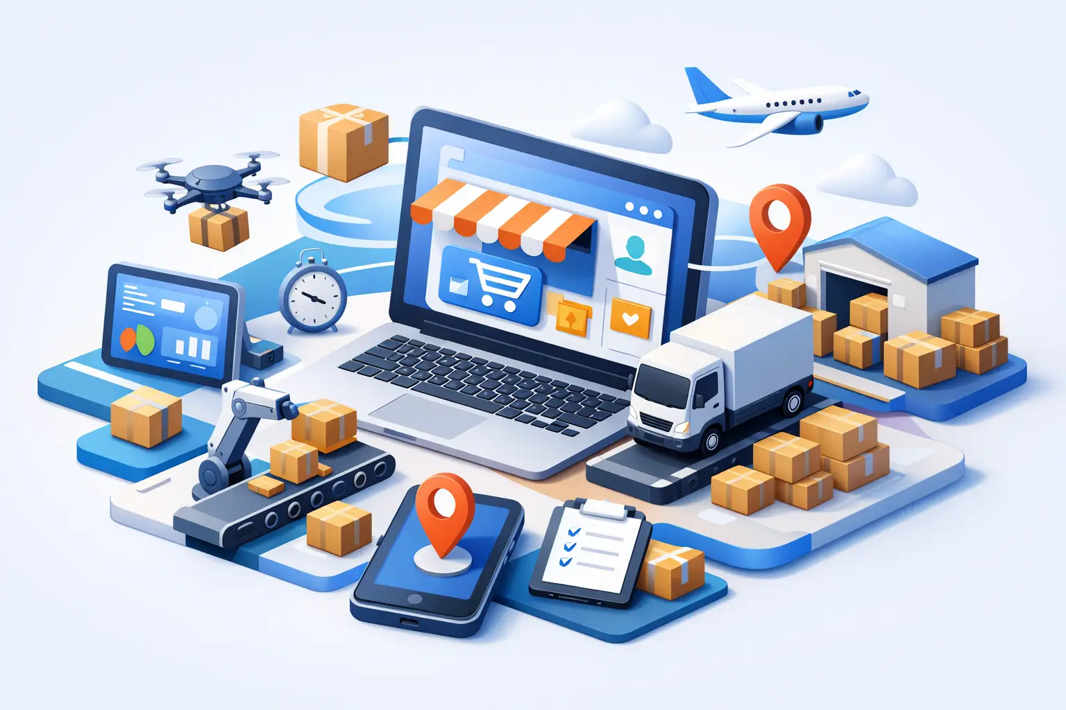 Webshop szállítási integráció beállítása