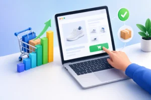 UNAS konverziónövelés példa egy webshopból