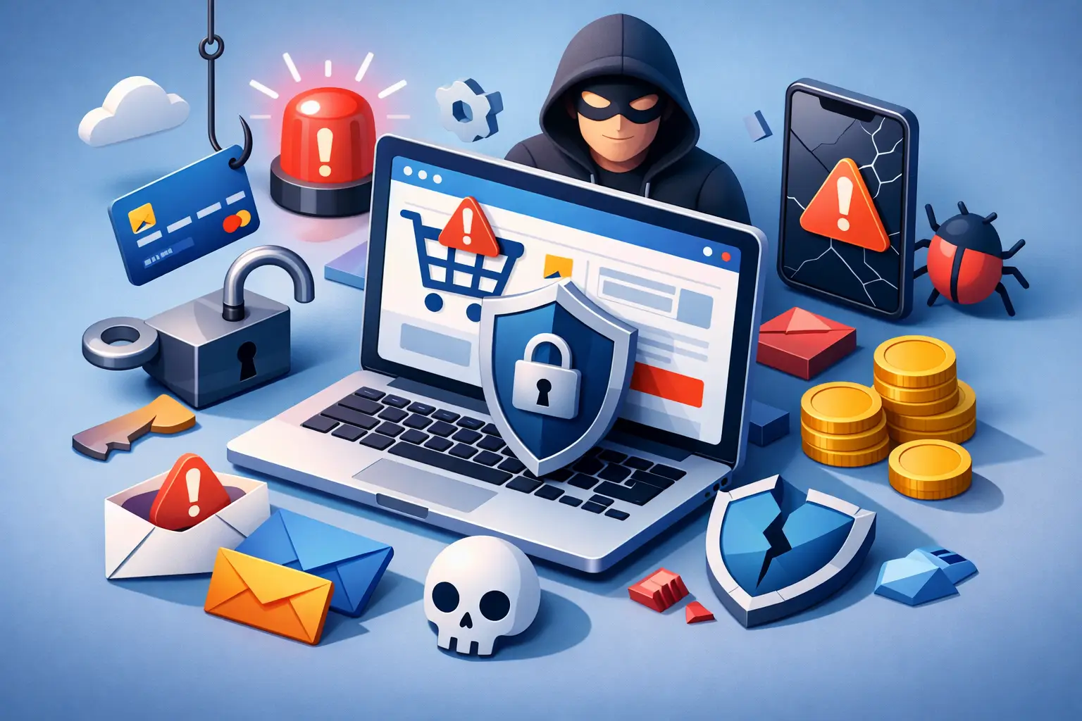 Webshop biztonság: 8 hiba, ami bevételbe kerül