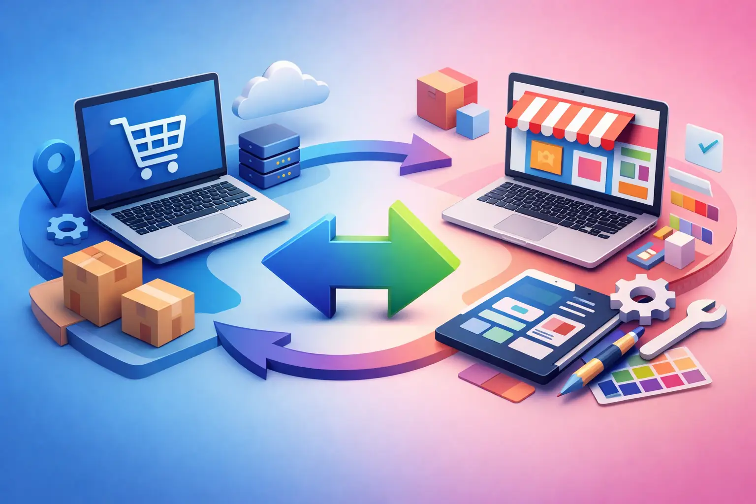 Webshop migráció vagy újratervezés? Így döntsön
