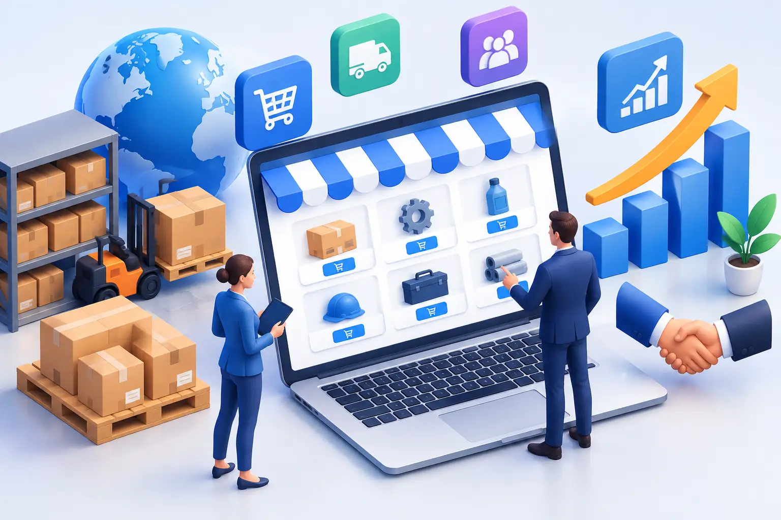 B2B webshop trendek, amelyek üzletet hoznak