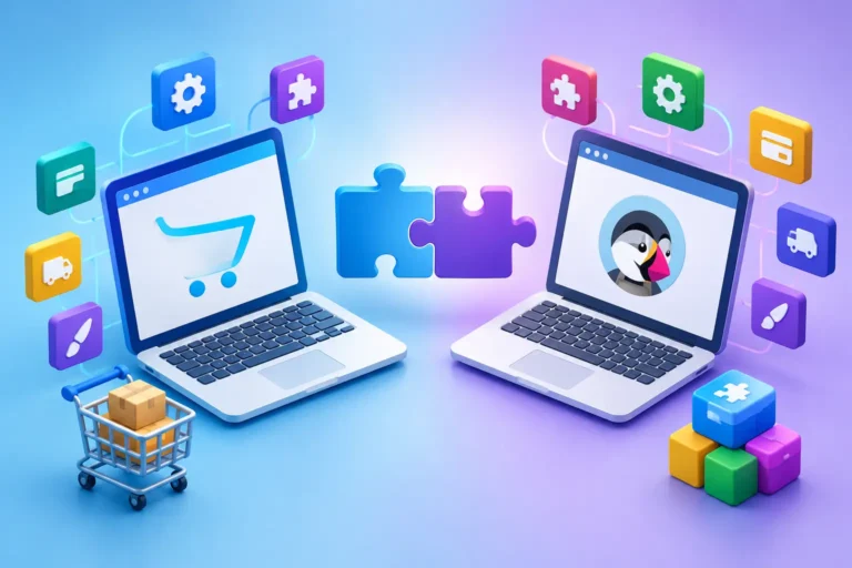 OpenCart vagy PrestaShop bővíthetősége jobb?