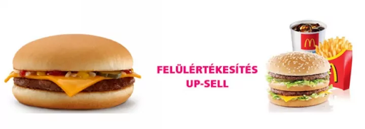 Működő eladási technikák: felülértékesítés, keresztértékeítés, alulértékesítés 3 up