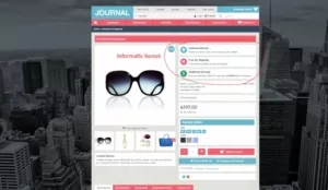 Opencart Journal webáruház sablon 23 ikonok