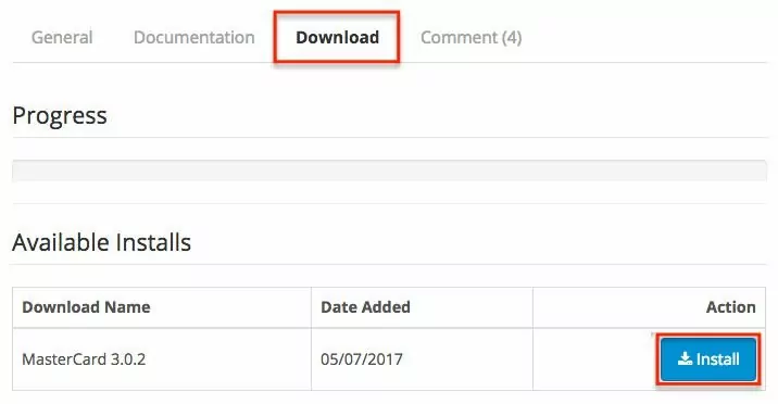 Bővítmény telepítés és eltávolítás az OpenCart 3.0-ban 21 Opencart bővítmény telepítés