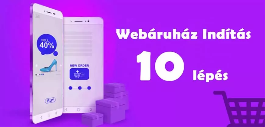 webáruház indítás